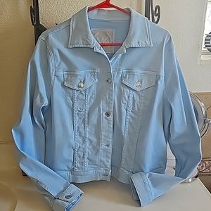 Michael Kors light blue jacket